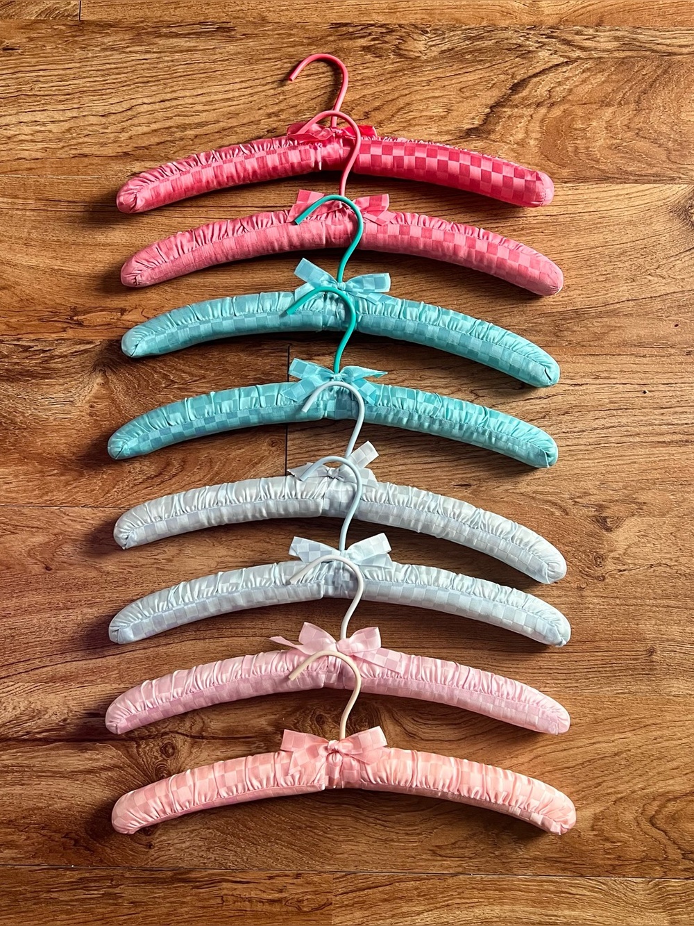 Vintage Padded Clothing Hangers Made in USA